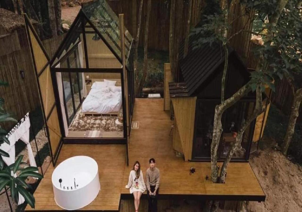 Morning Star Glamping Hotel Ban Pok Nai Bagian luar foto