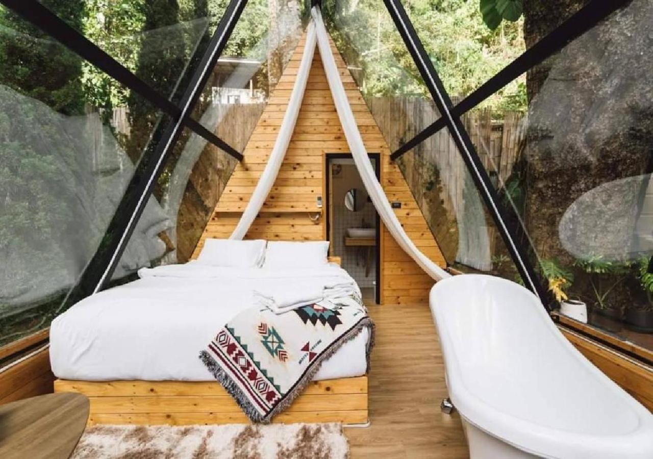 Morning Star Glamping Hotel Ban Pok Nai Bagian luar foto
