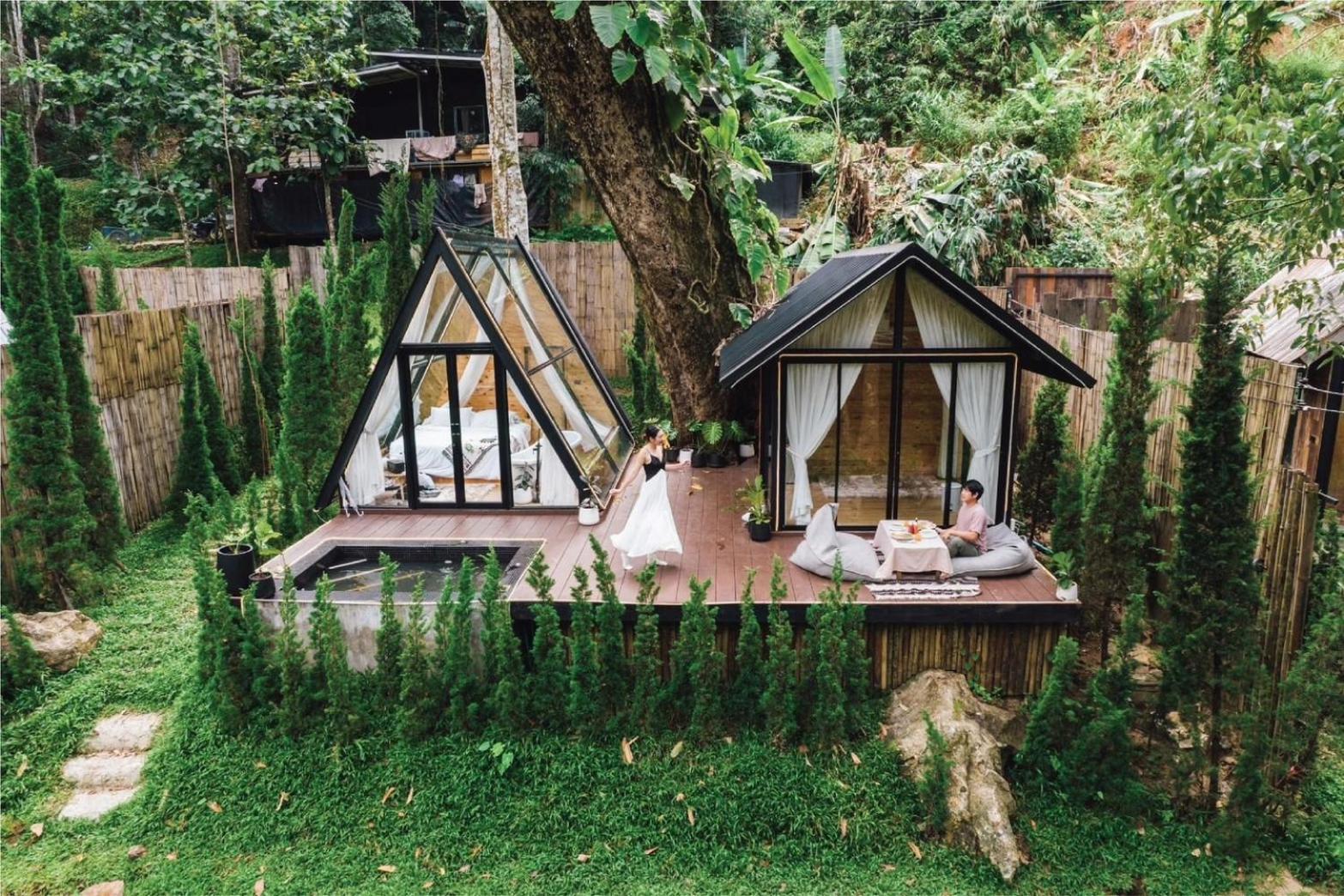 Morning Star Glamping Hotel Ban Pok Nai Bagian luar foto