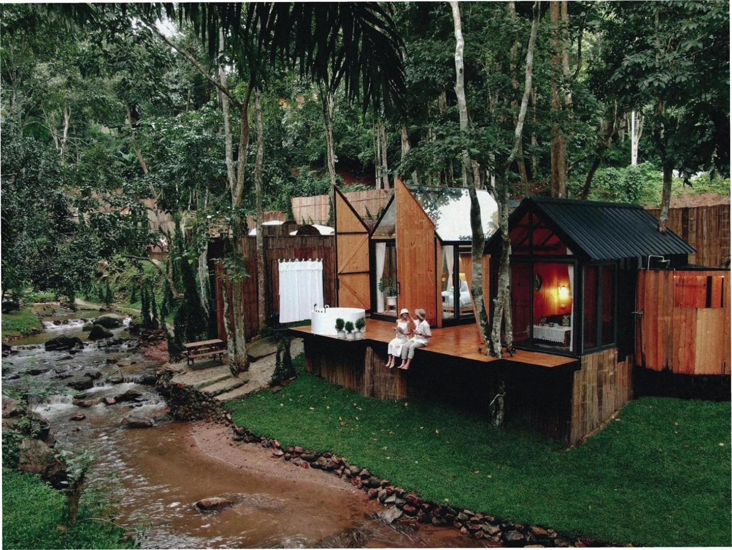 Morning Star Glamping Hotel Ban Pok Nai Bagian luar foto