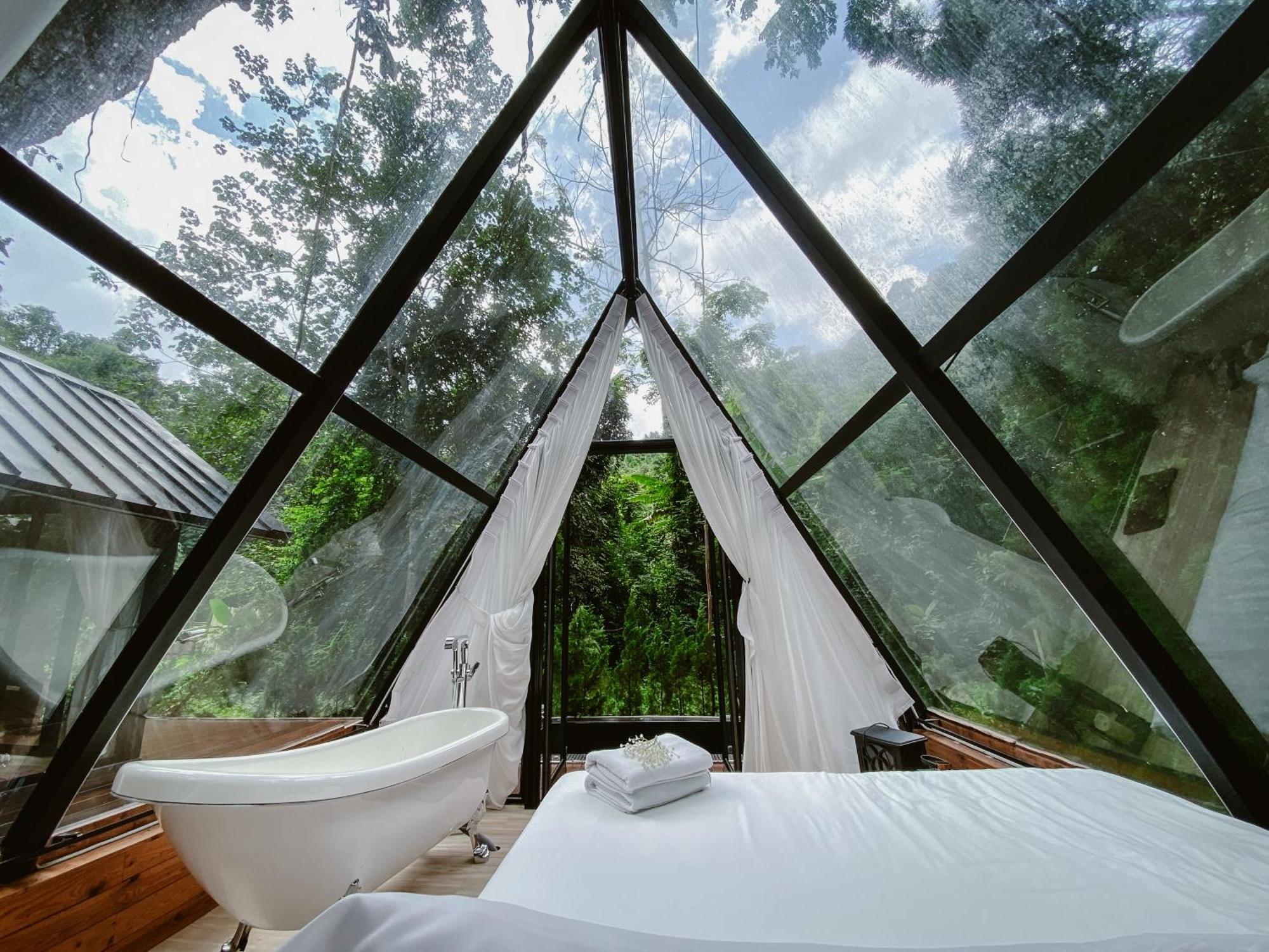 Morning Star Glamping Hotel Ban Pok Nai Bagian luar foto