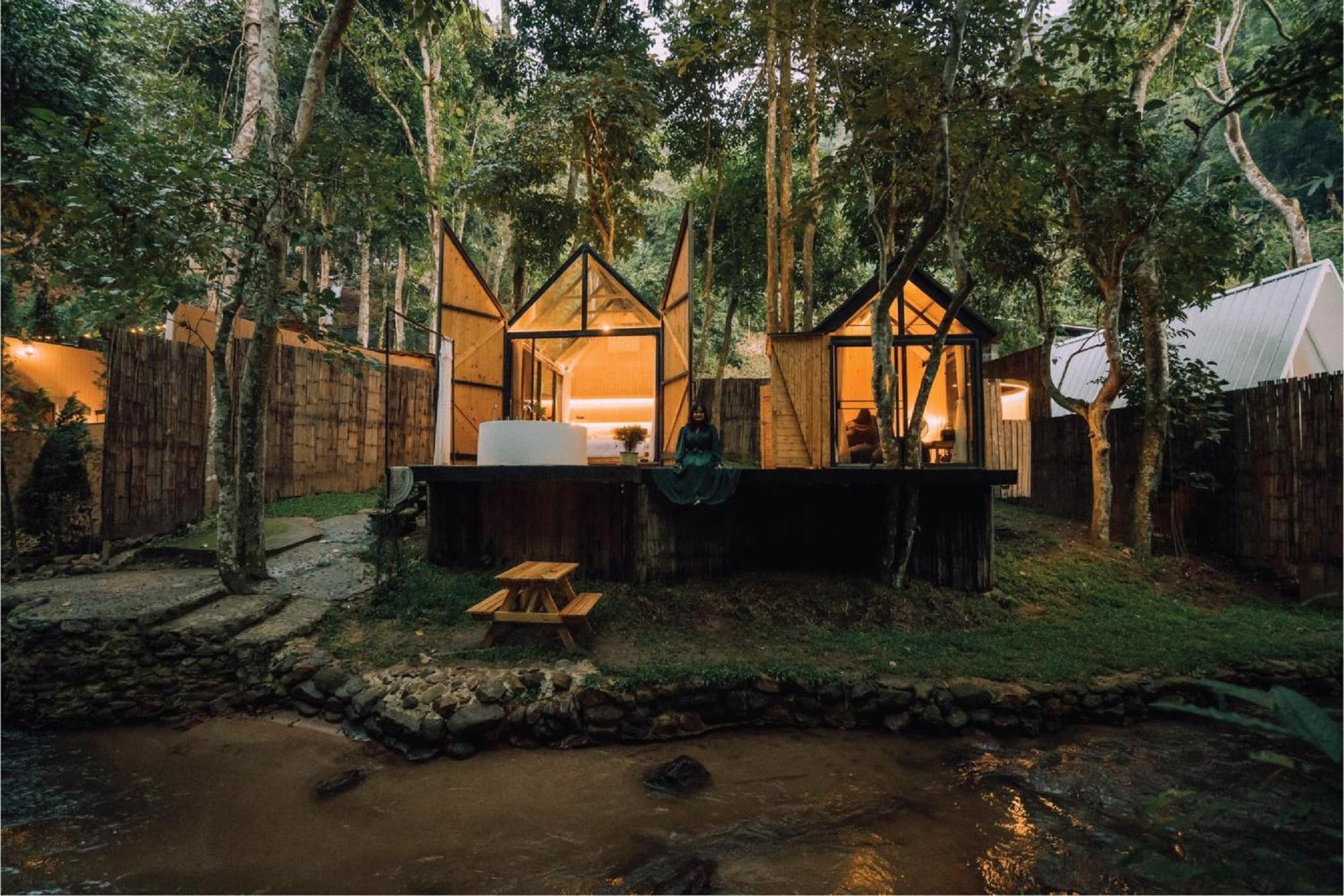 Morning Star Glamping Hotel Ban Pok Nai Bagian luar foto